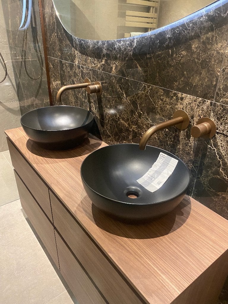 Waskommen GSI - 42 x 16 cm Nieuwprijs €600, Ophalen of Verzenden, Nieuw, Toilet