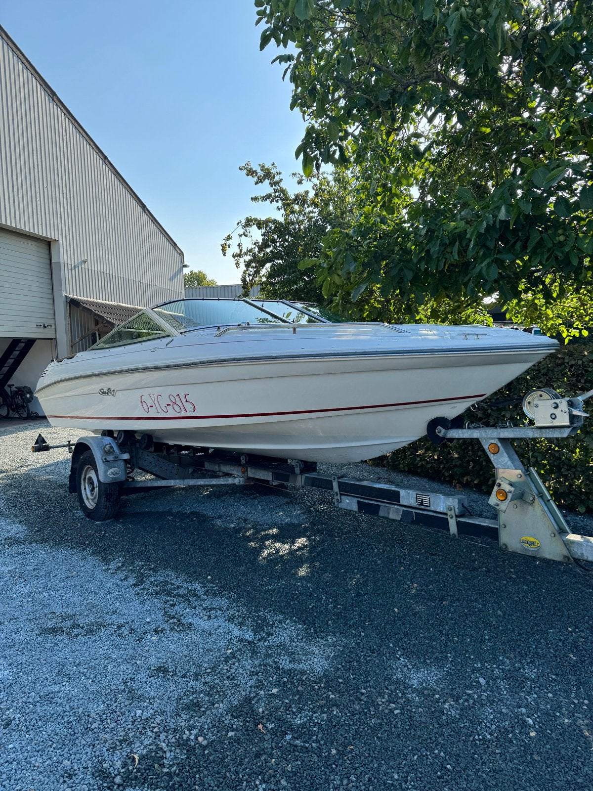 Sea Ray 170 3.0 mercruiser Speedboot met boottrailer, Watersport en Boten, Speedboten, Ophalen, Gebruikt, Binnenboordmotor, 120 tot 200 pk