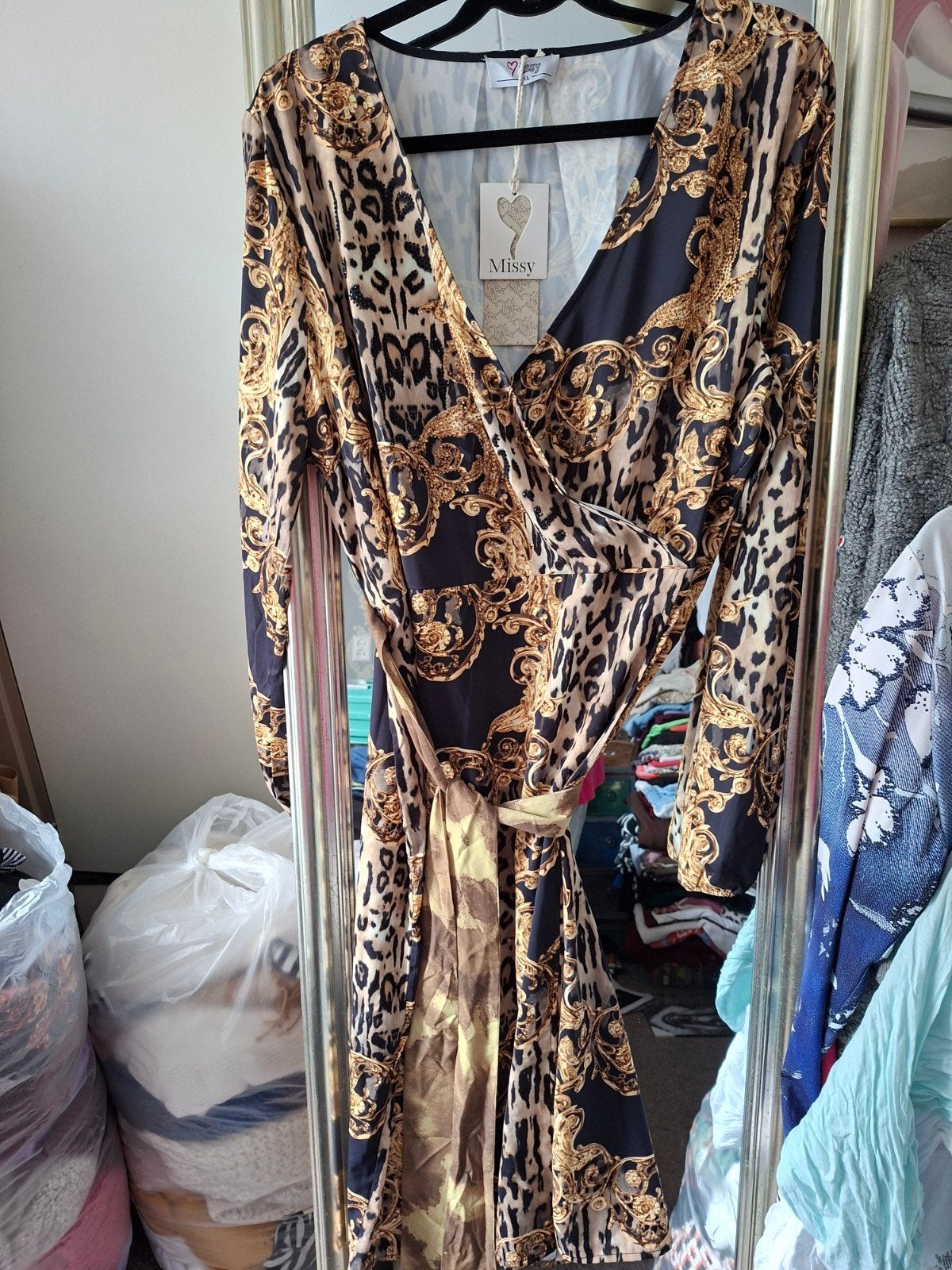 Missy jurk (xl)nieuw;GRATIS VERZENDING!!, Ophalen of Verzenden, Nieuw, Maat 46/48 (XL) of groter