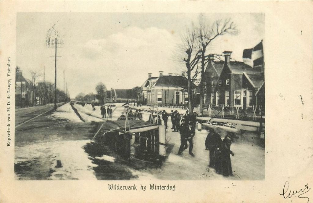 701-185-011 Wildervank bij Winterdag, Verzenden, Voor 1920, Groningen