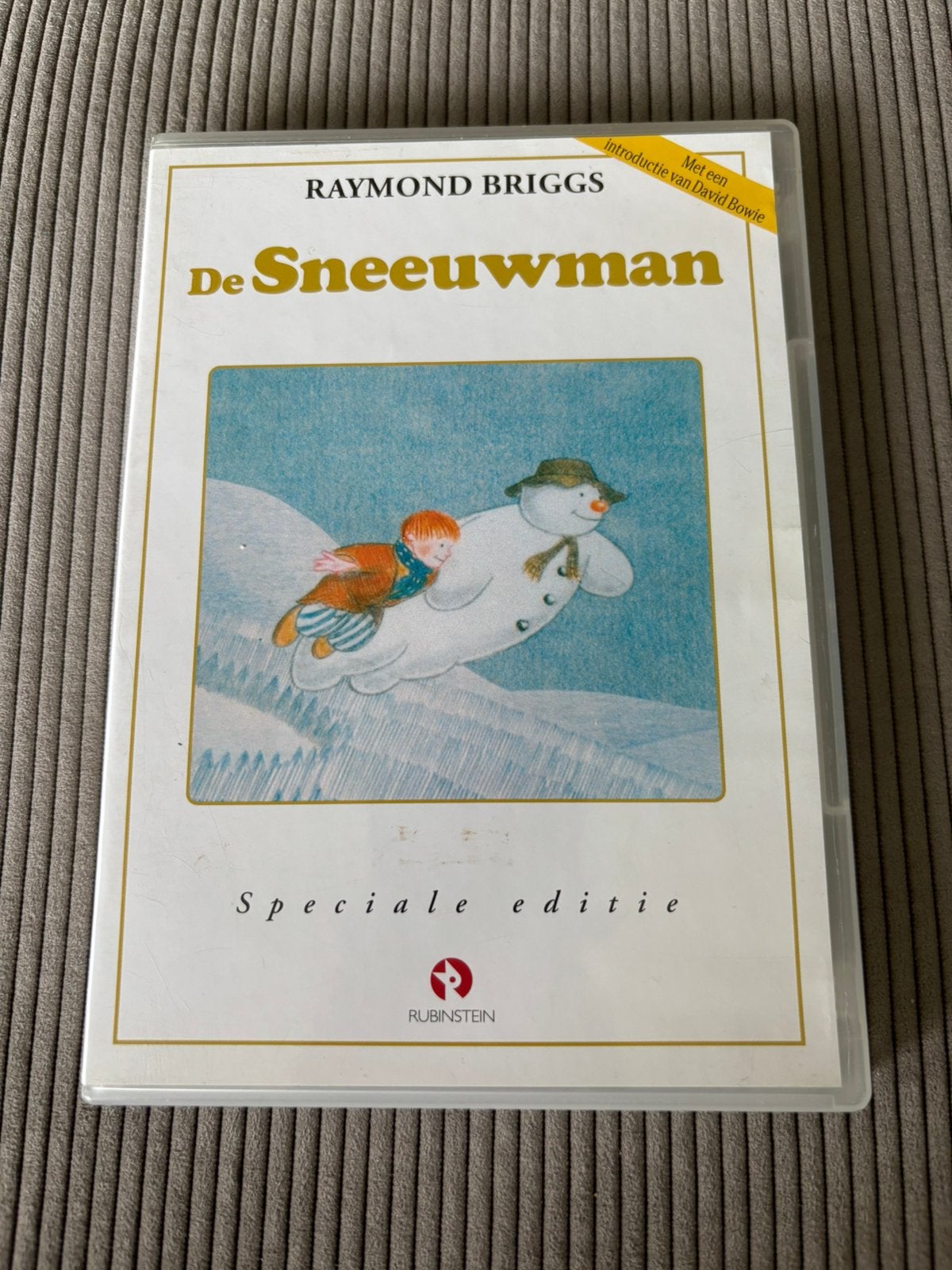 Dvd- De Sneeuwman - Raymond Briggs, Cd's en Dvd's, Alle leeftijden, Ophalen of Verzenden, Zo goed als nieuw