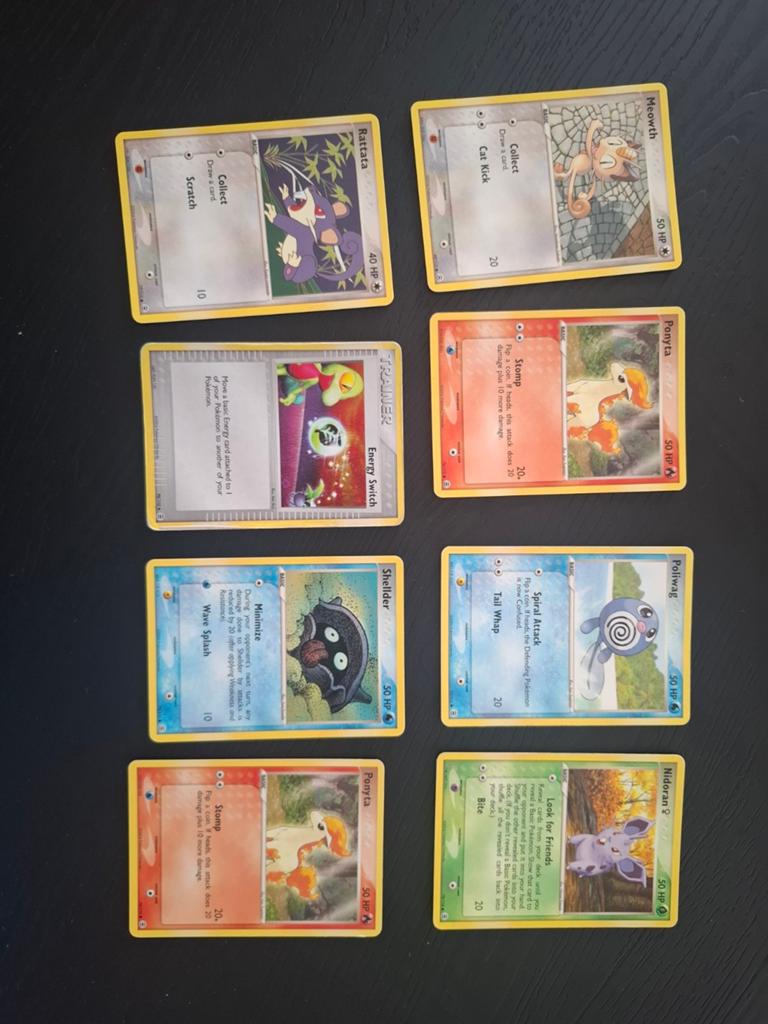Pokémon Kaarten Set - Fire Red & Leaf Green, Ophalen of Verzenden, Gebruikt, Meerdere kaarten