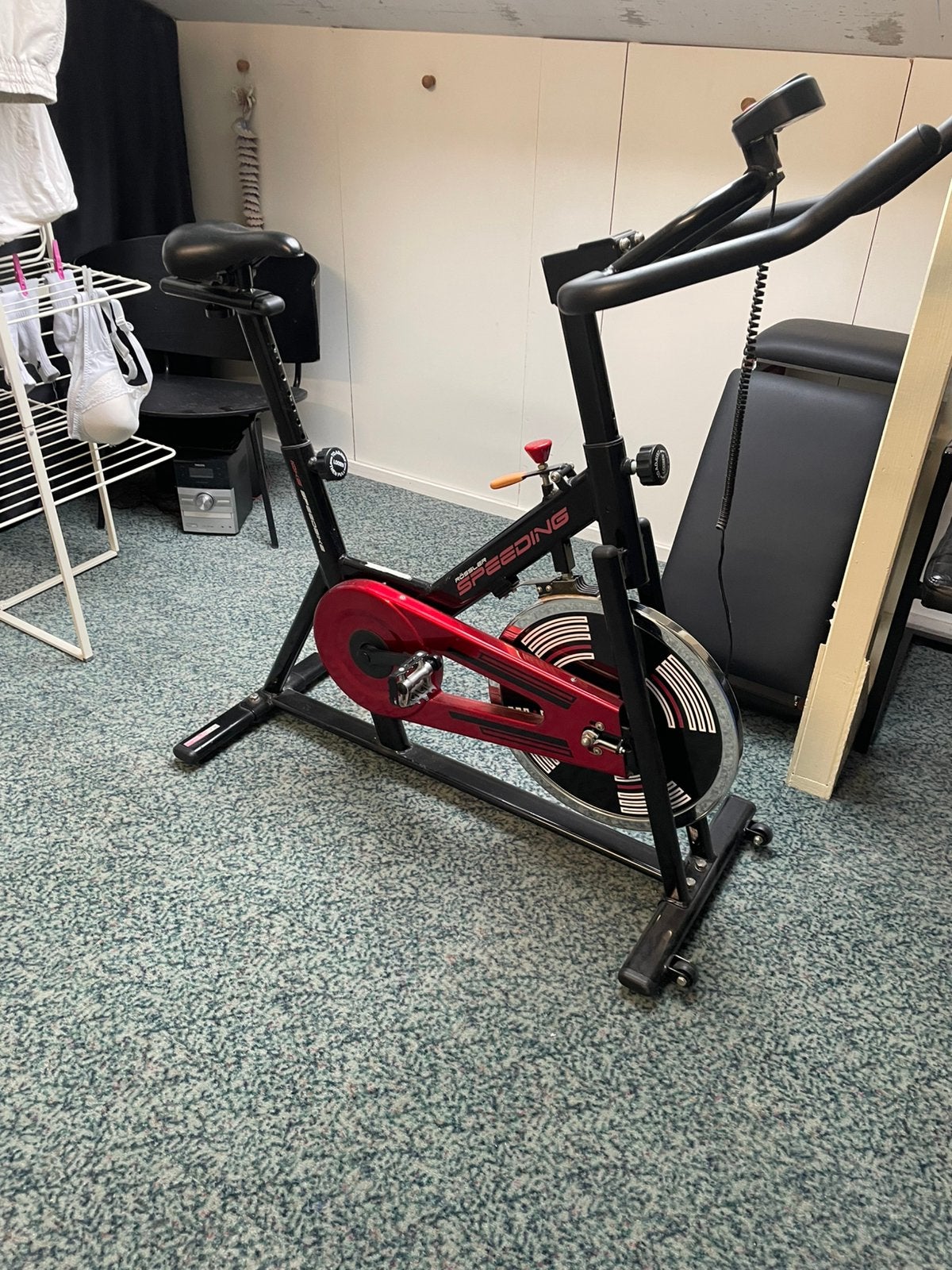 Spinningbike Rossler, Gebruikt, Spinningfiets, Ophalen of Verzenden, Metaal