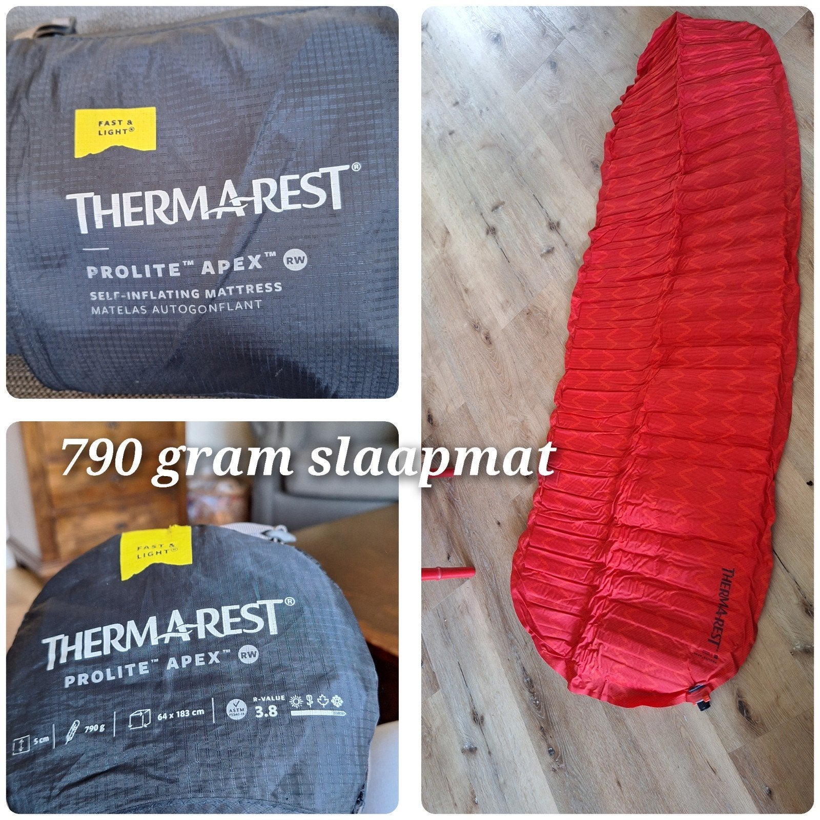 Therma-Rest ProLite Apex Slaapmat - Lichtgewicht 2022, Ophalen of Verzenden, Gebruikt