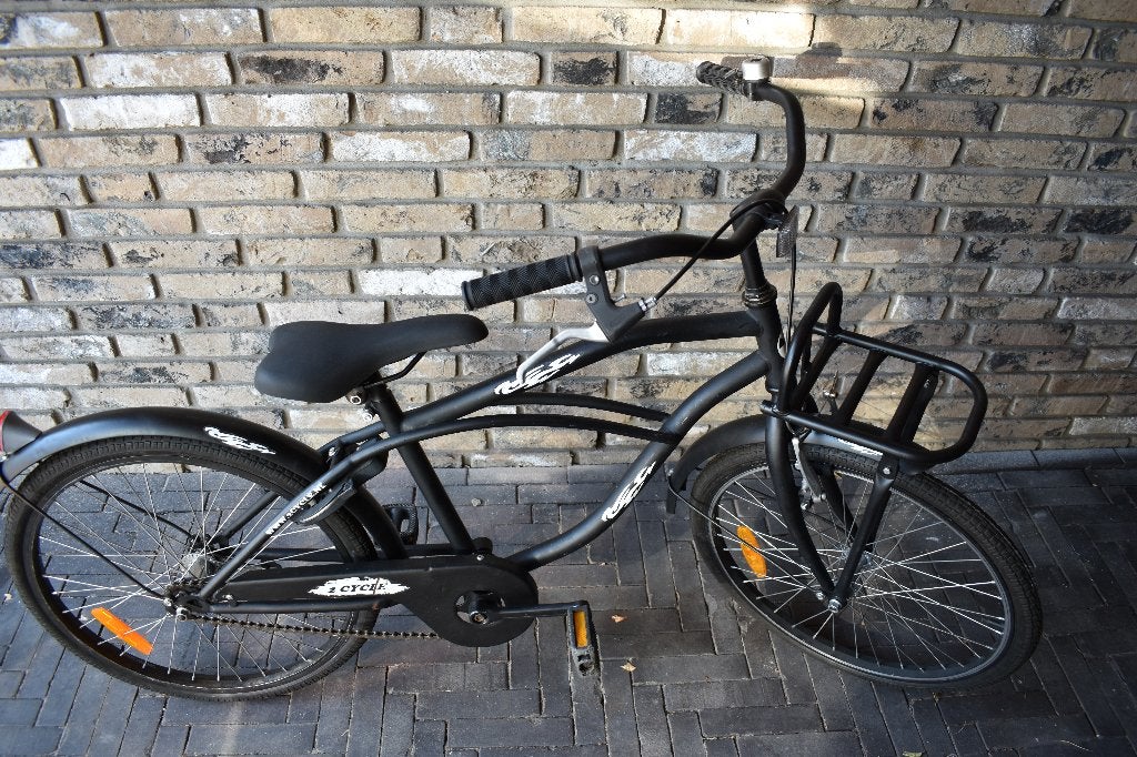jongensfiets 22 inch nieuwe banden met beurt als nieuw, Ophalen, 22 inch, 2 CYCLE, Velgrem