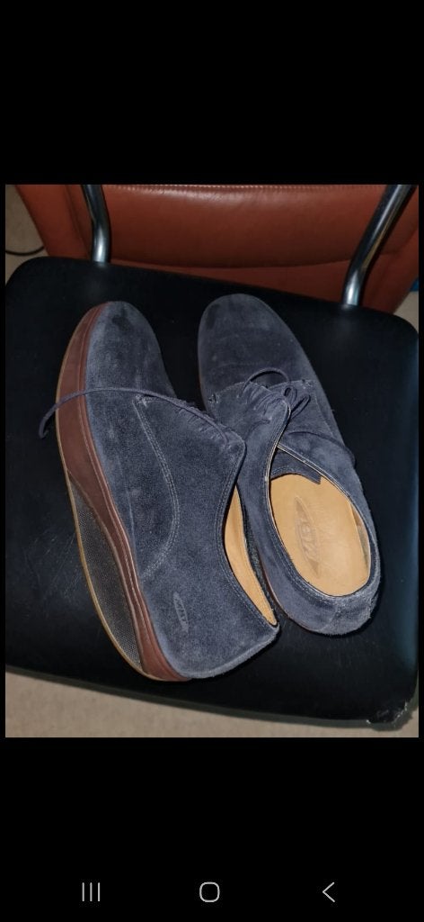 Mbt schoenen, Blauw, Ophalen of Verzenden, Zo goed als nieuw, Mbt
