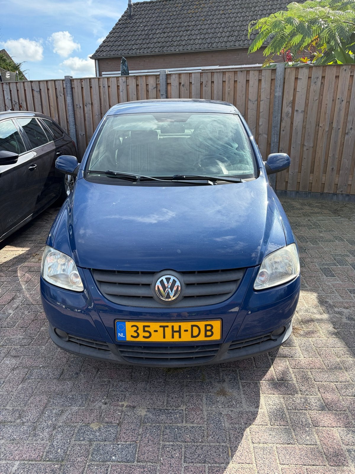 Volkswagen Fox 1.2 40KW 2006 Blauw, Auto's, Voorwielaandrijving, Euro 5, Stof, Zwart