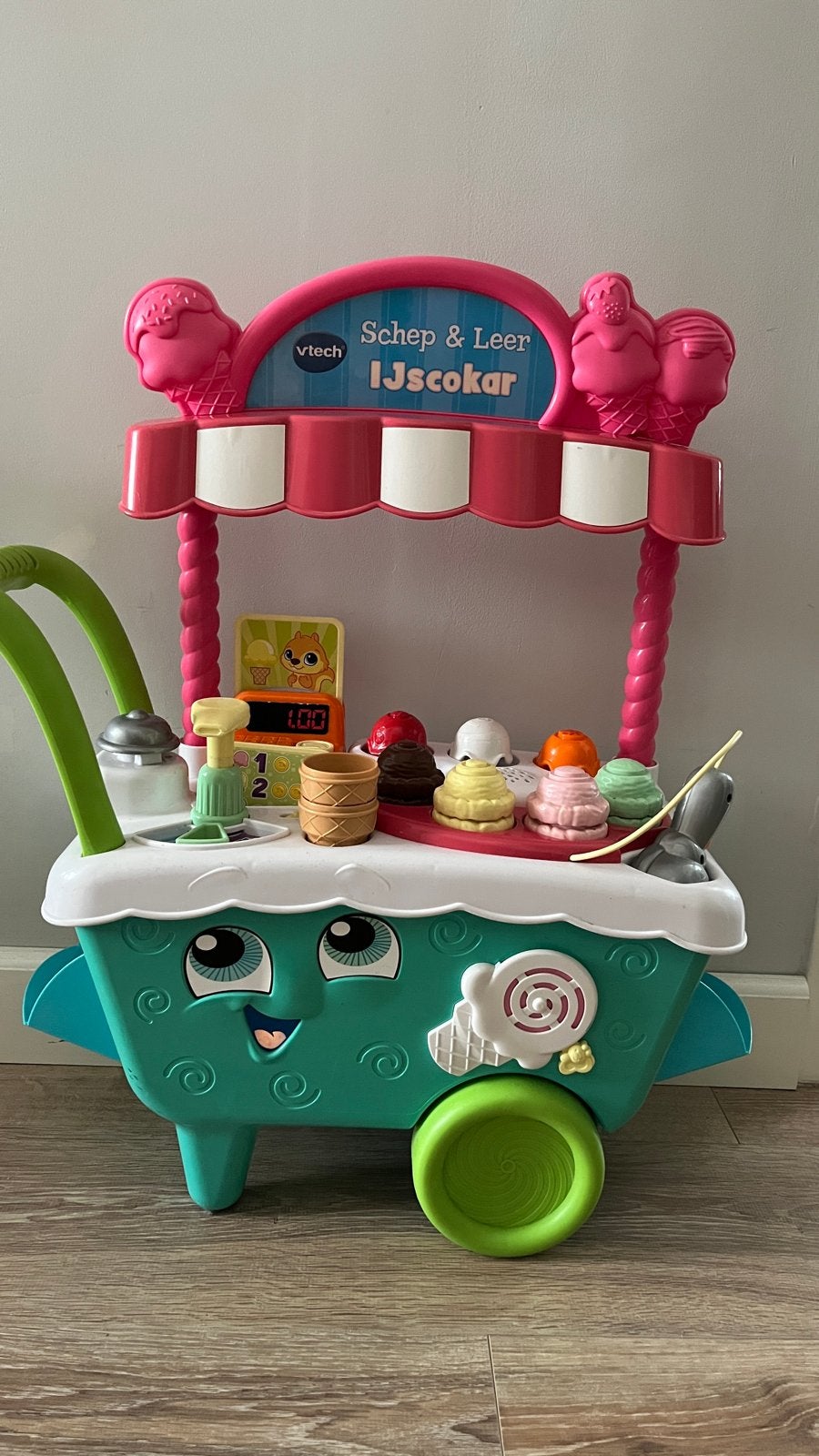 VTech Schep & Leer IJscokar - Compleet, Ophalen, Gebruikt, Ontdekken, Met licht