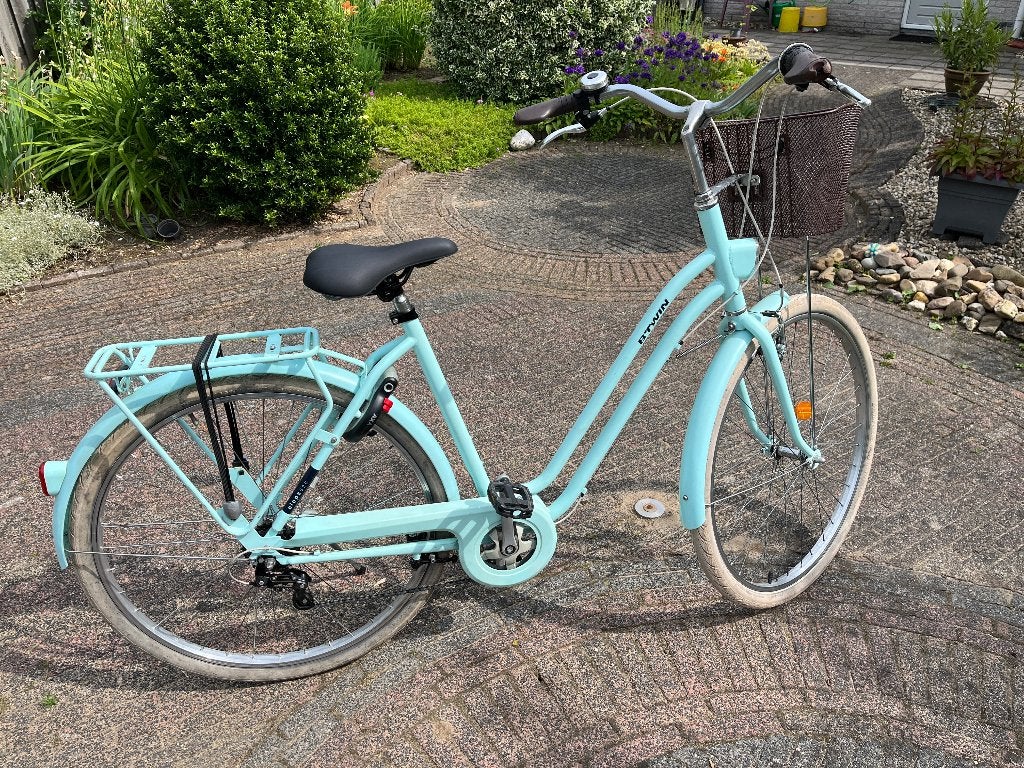 Damesfiets 7v, Fietsen en Brommers, Fietsen | Dames | Damesfietsen, Gebruikt, Velgrem, Versnellingen, 50 tot 53 cm