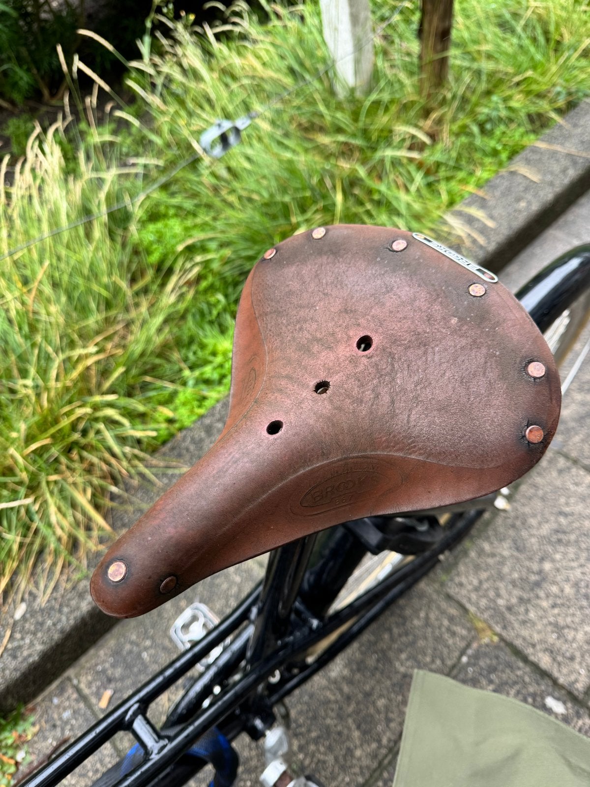 Veloretti cafe racer Stadsfiets met krat en Brooks zadel, Terugtraprem, Gebruikt, Versnellingen, 50 tot 53 cm