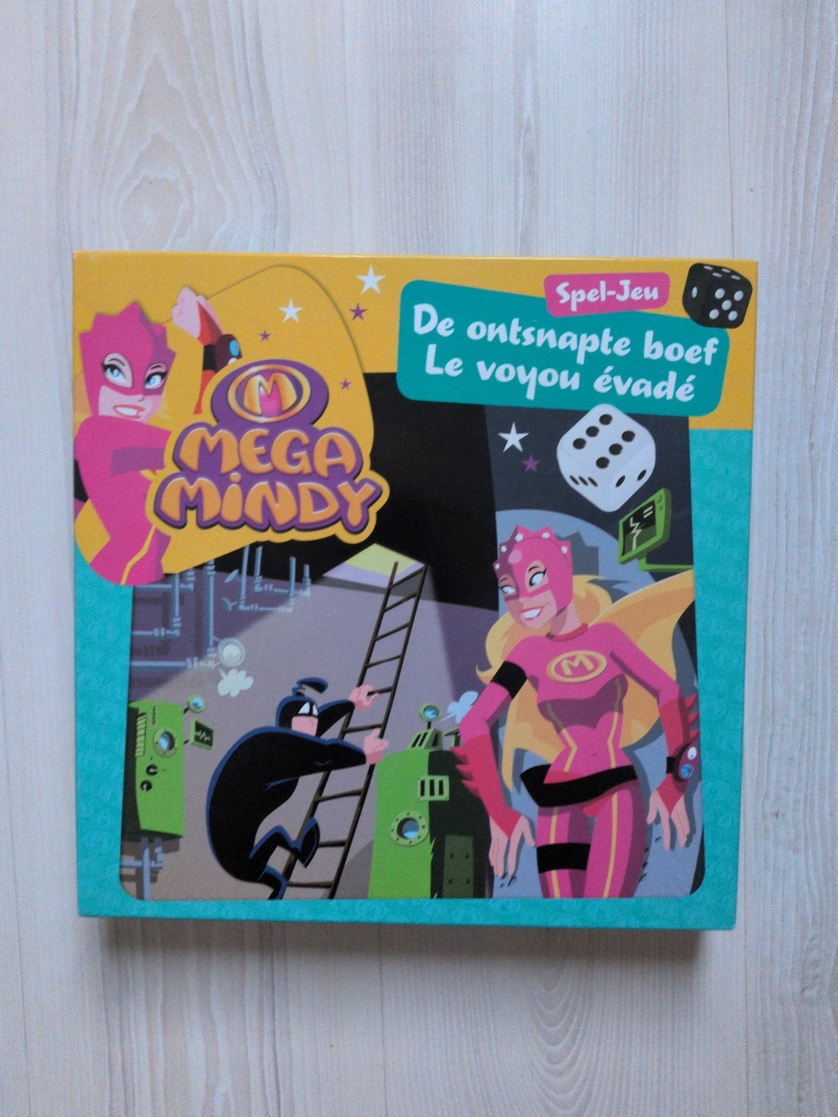 Mega Mindy: De Ontsnapte Boef - Spel-Jeu, Hobby en Vrije tijd, Gezelschapsspellen | Bordspellen, Ophalen, Gebruikt, Studio 100