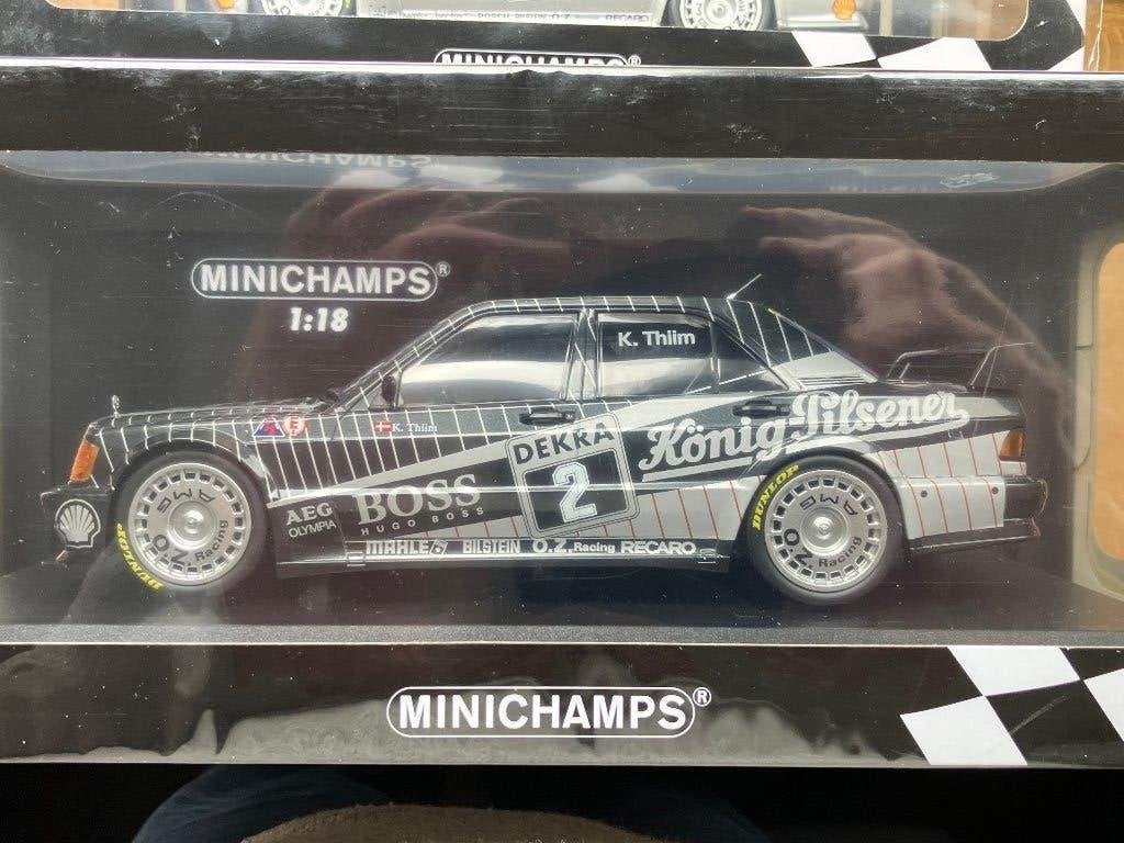 Mercedes 190 E 2.5 16v Evo 1 DTM 1989  1/18 Minichamps, Hobby en Vrije tijd, Modelauto's | 1:18, Ophalen of Verzenden, Nieuw, Auto