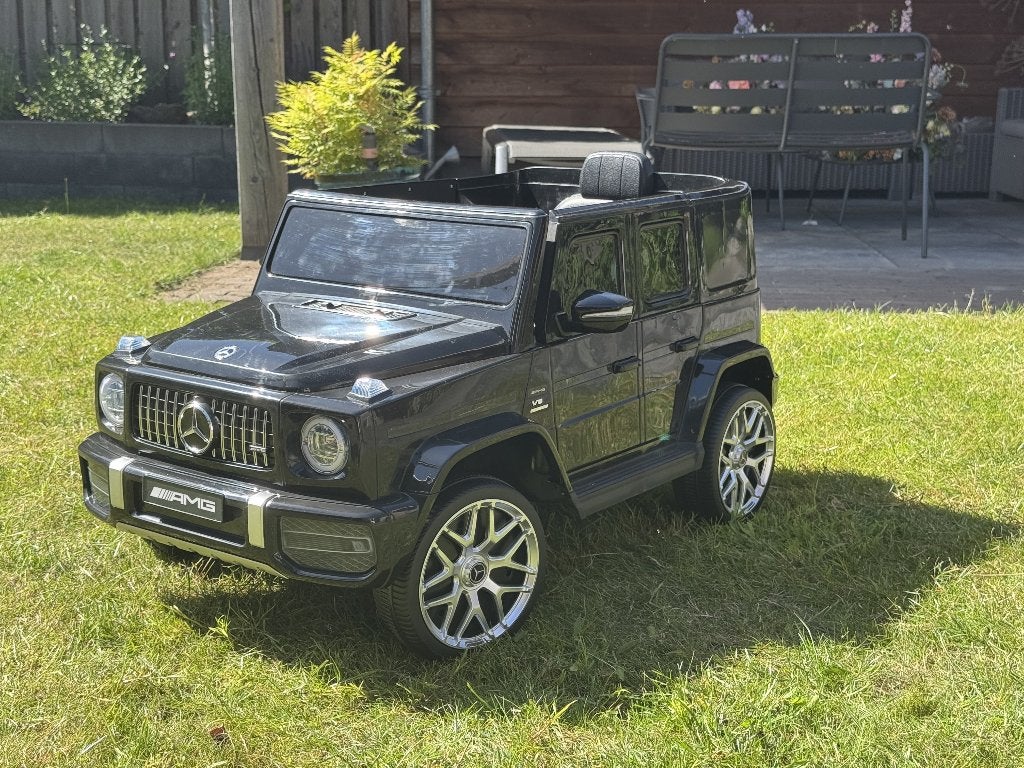Mercedes-Benz G63 AMG elektrische kinderauto, Ophalen, Zo goed als nieuw