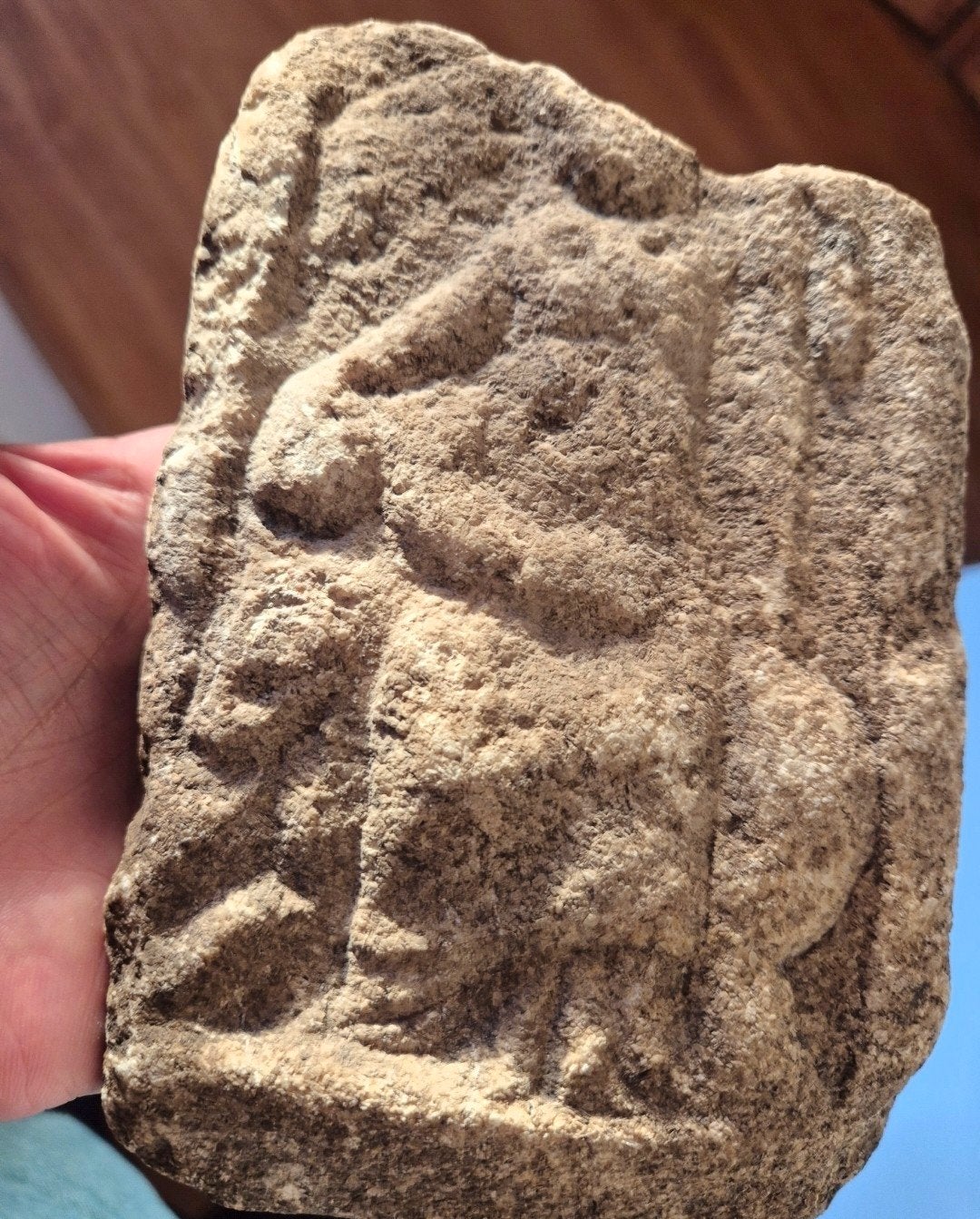 Romeins natuursteen altaar bodemvondst., Ophalen of Verzenden