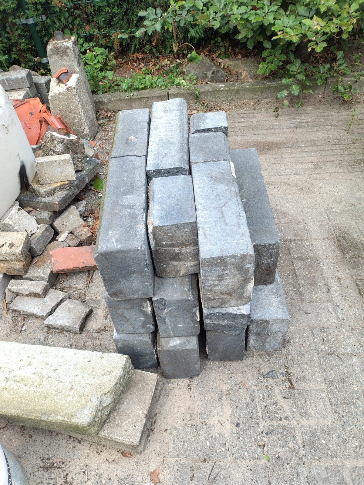 Fundering, Ophalen, Gebruikt, Beton, Overige typen