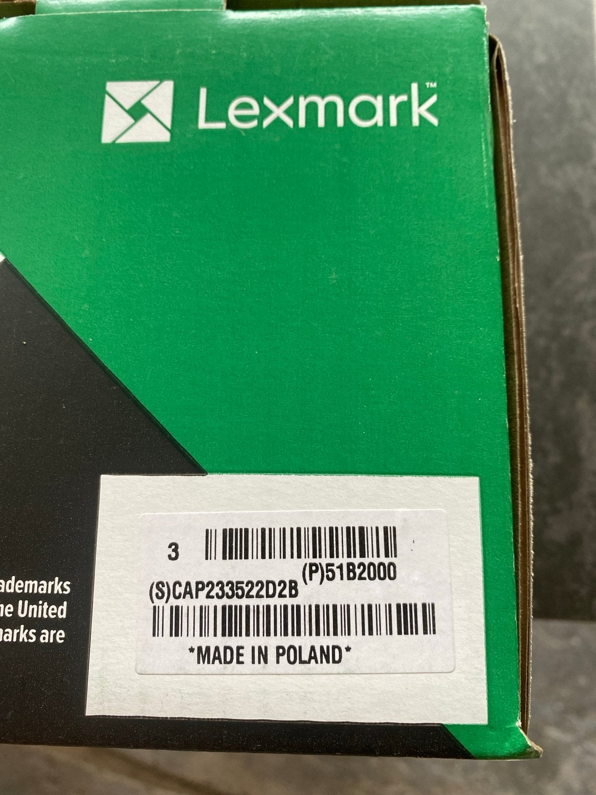 Lexmark 51B2000 Toner Cartridge Zwart MS/MX 317/417/517/617, Computers en Software, Printers, Zwart-en-wit printen, Printer, Nieuw
