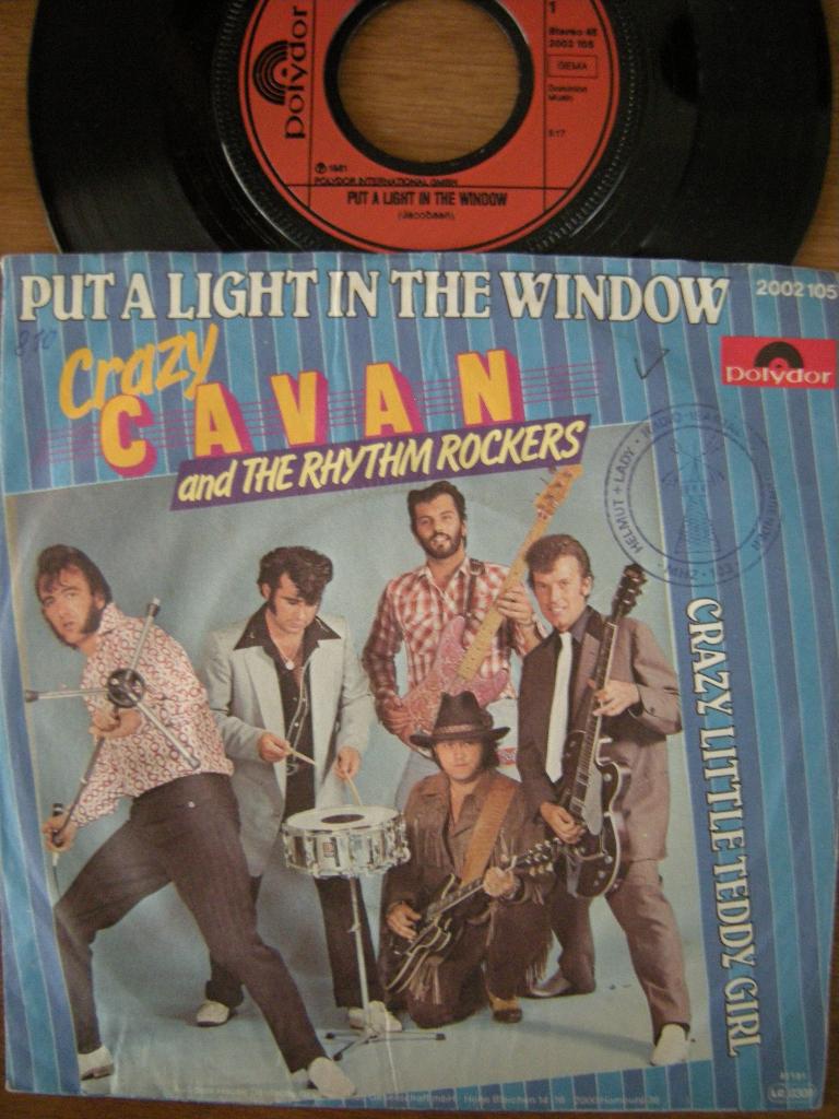 Crazy Cavan & The Rhythm Rockers (Put A Light In The Window), Cd's en Dvd's, Gebruikt, 7 inch, Ophalen of Verzenden, Pop