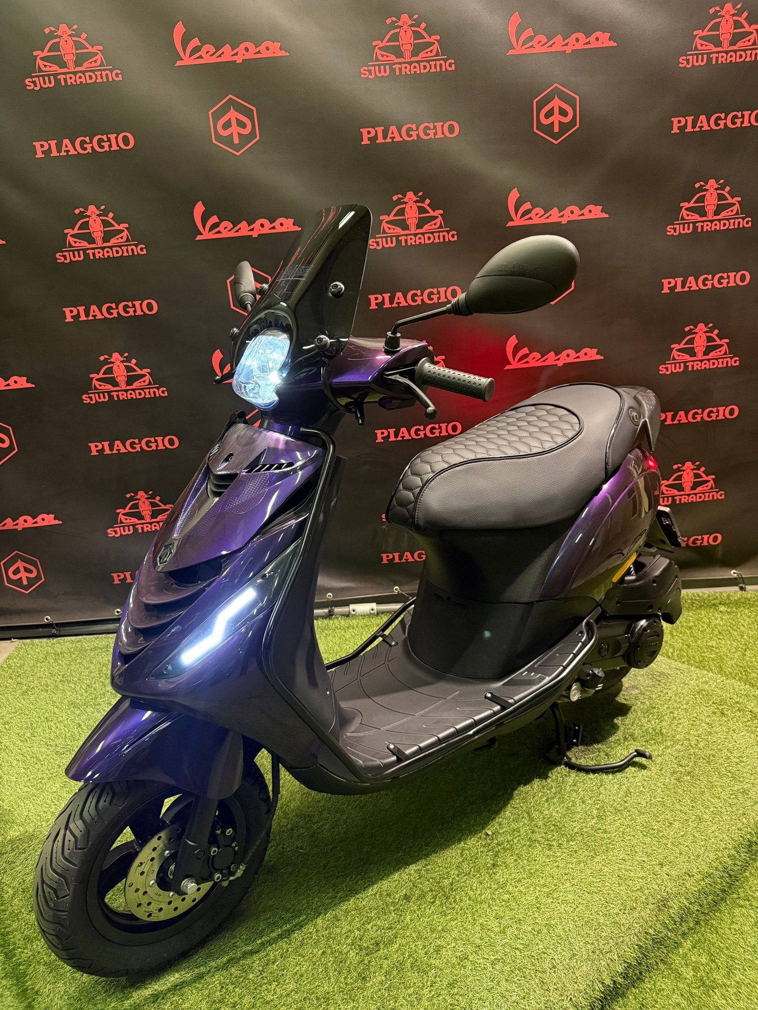 Piaggio Zip 2025 Brom SP Mystic Purple / RS Zadel / Garantie, -, Maximaal 45 km/u, -, Zip