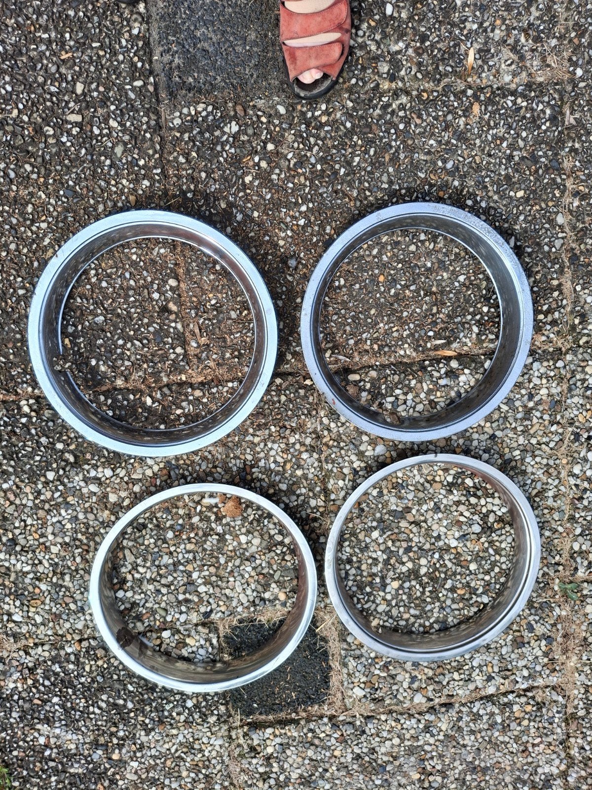 Velg sierlijsten. Opel Manta/Kadett/Ascona. 2 soorten 13 In., Ophalen, Opel