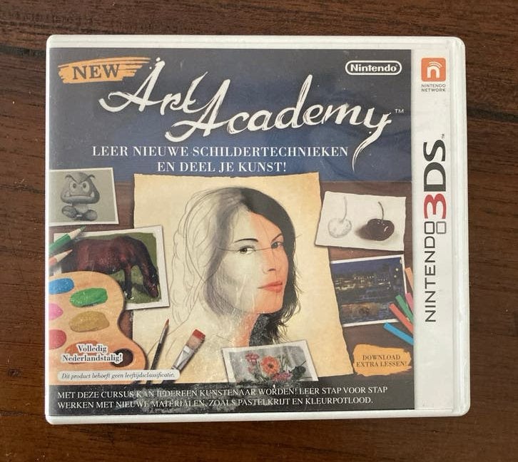 New Art Academy 3DS - Leer schilderen en tekenen!, Puzzel en Educatief, Gebruikt, 1 speler, Ophalen of Verzenden