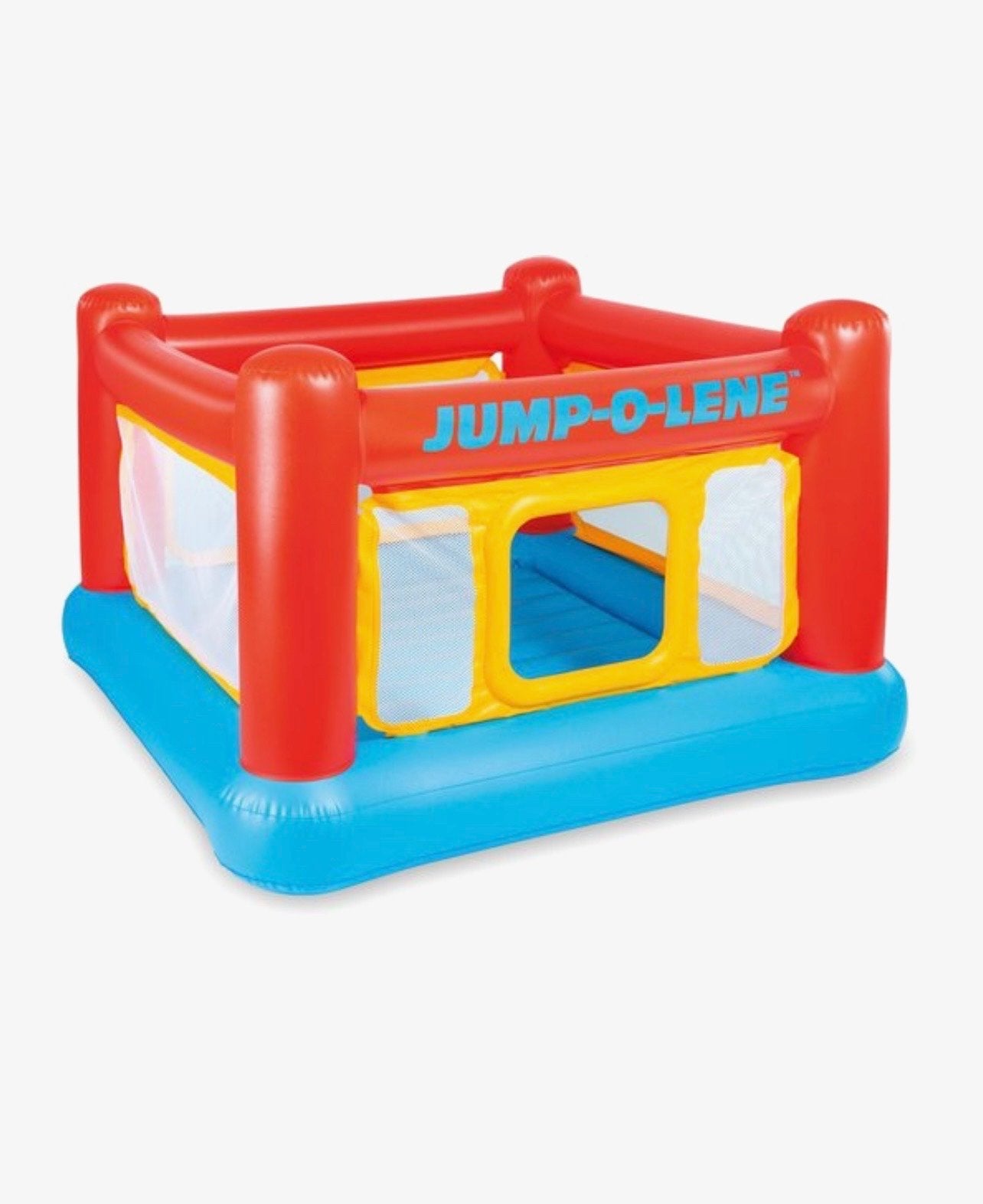 Intex Jump-O-Lene Speelhuis met Quickfill Pomp te huur, Ophalen, Gebruikt