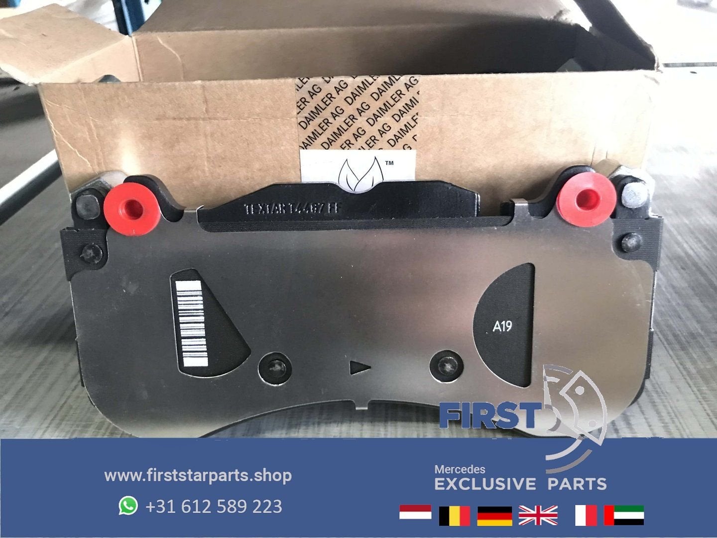 Mercedes AMG REMBLOKKEN SET REM BLOK ORIGINEEL A35 A45 CLA45, Auto-onderdelen, Remmen en Aandrijving, -, Nieuw, Ophalen of Verzenden
