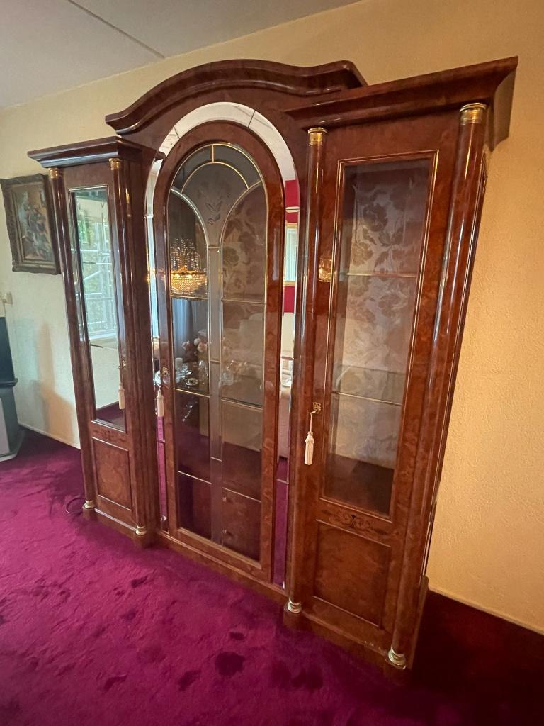 Mooie wandkast, Huis en Inrichting, Kasten | Wandmeubels, Ophalen, Met deur(en), 200 cm of meer, 150 tot 200 cm