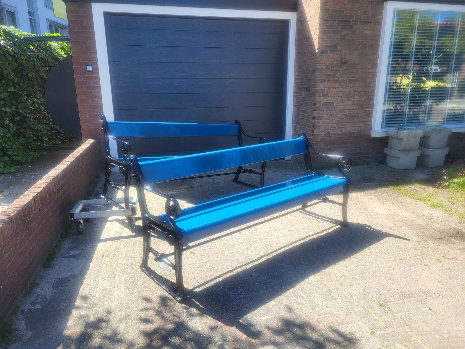 Parkbank tuinbank gardeluxe, Ophalen of Verzenden, Nieuw, Metaal