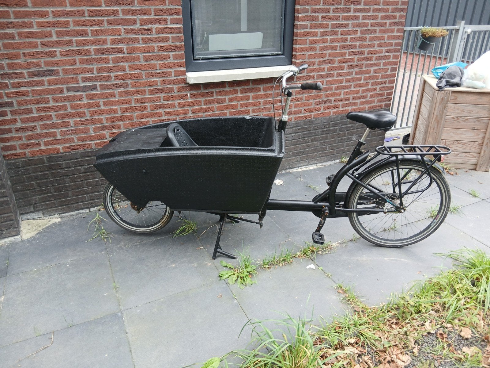 bakfiets, Gebruikt, 1 kind, Schijfrem, Ophalen