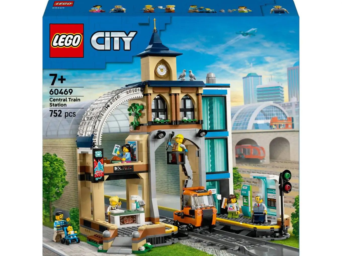 NIEUW - LEGO City 60469 Centraal Treinstation, Ophalen, City, Lego, Nieuw