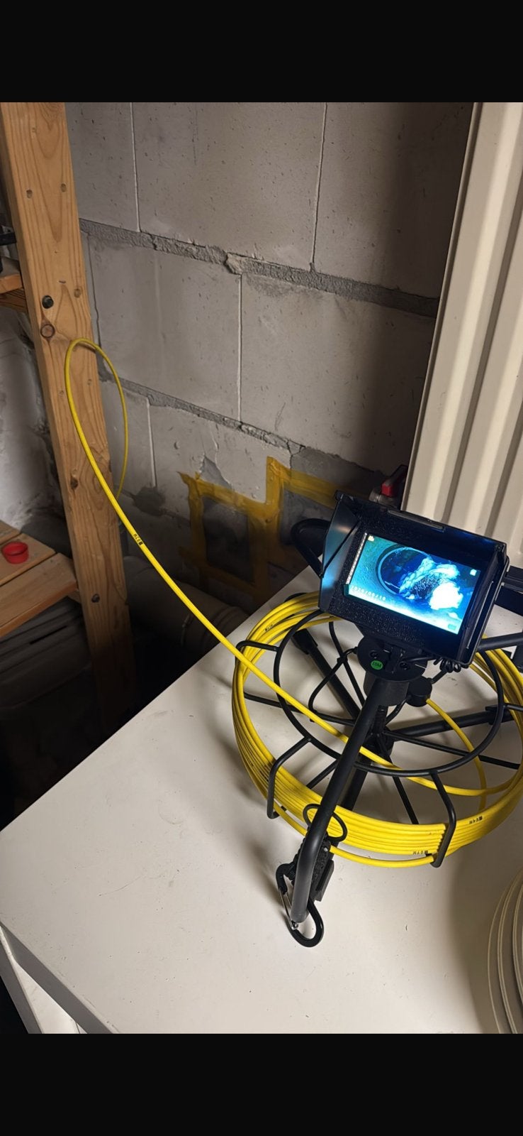 Riool camera , kraak helder beeld . 10 meter lang, Ophalen, Gebruikt, Minder dan 50 watt, Overige typen