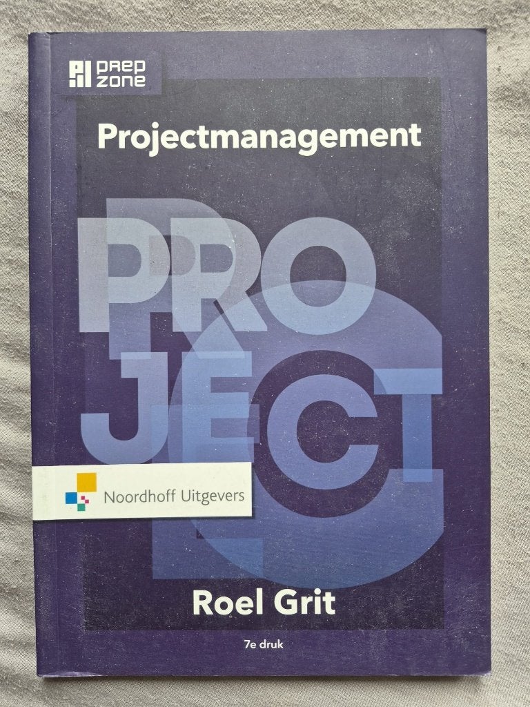 Projectmanagement, Boeken, Ophalen, Roel Grit, HBO, Zo goed als nieuw