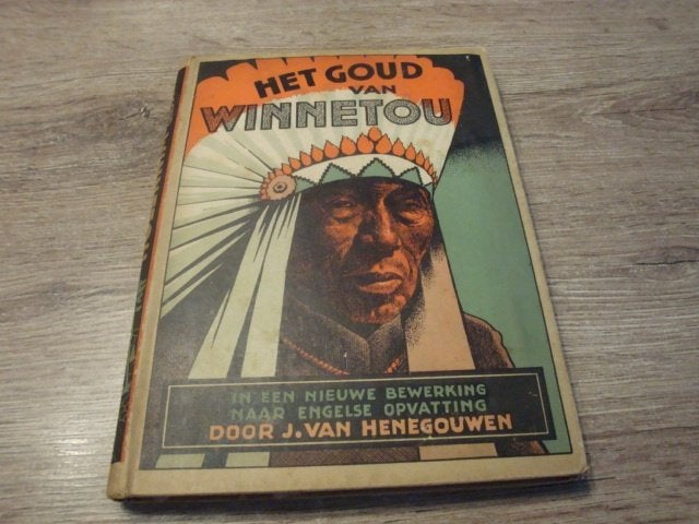 boek-het goud van winnetou, Ophalen of Verzenden, Gelezen, Fictie