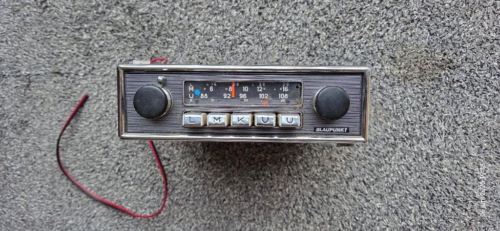 Blaupunkt autoradio, Dortmund, Ophalen of Verzenden, Gebruikt