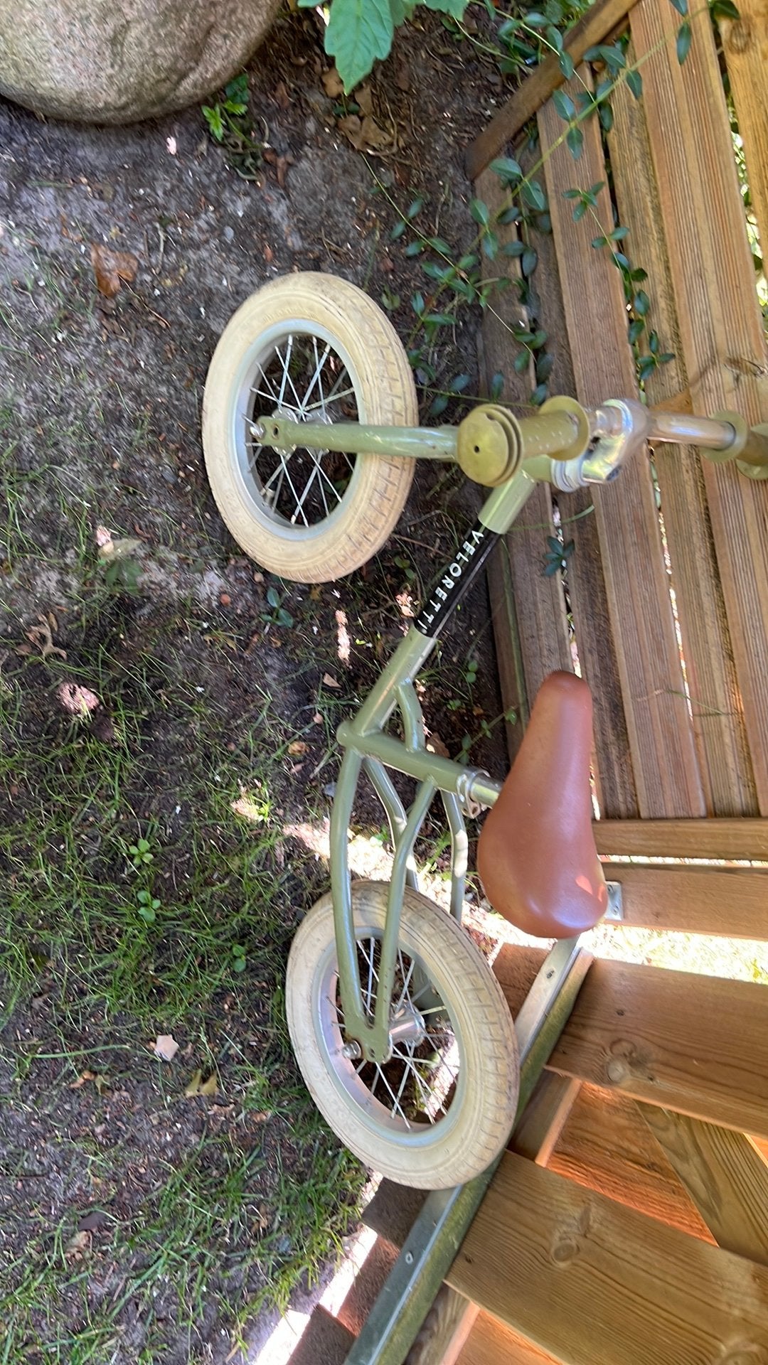 Veloretti loopfiets 2 wielen, Ophalen