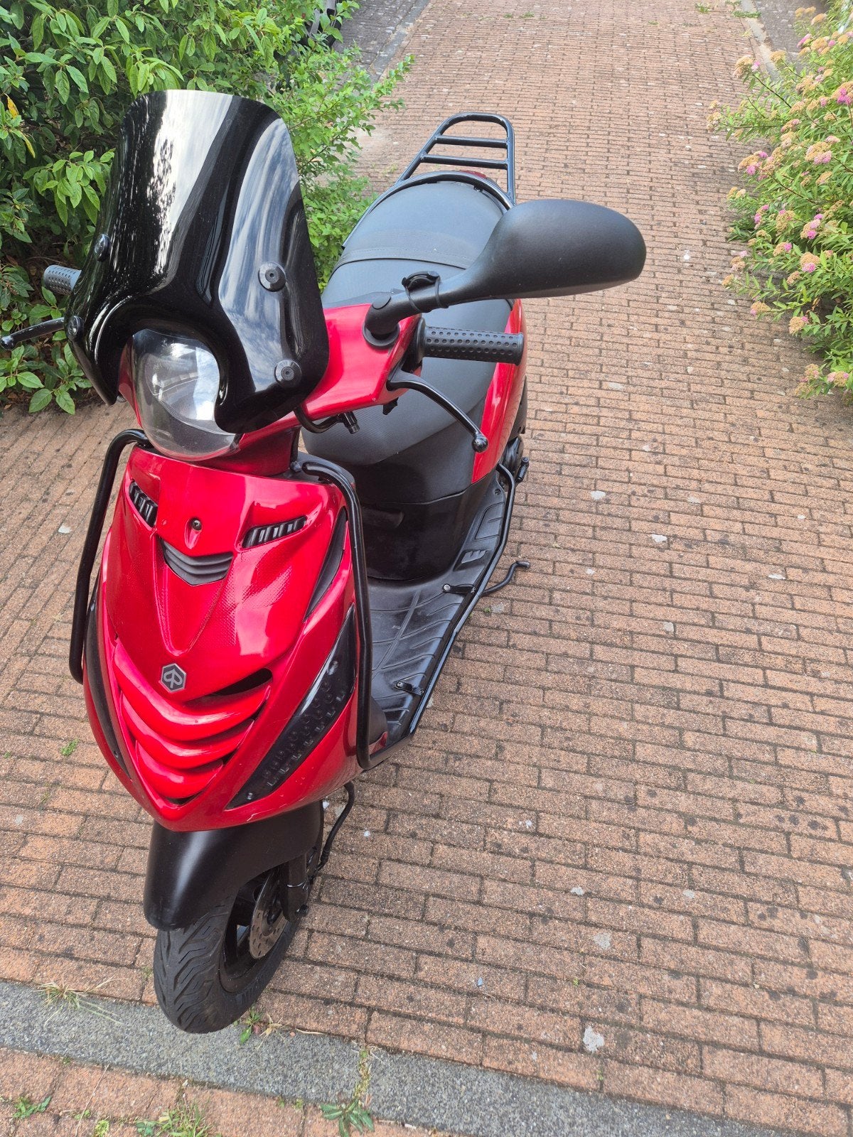 Piaggio Zip Scooter - Rood, Goede Staat, Ophalen of Verzenden, Benzine, Piaggio