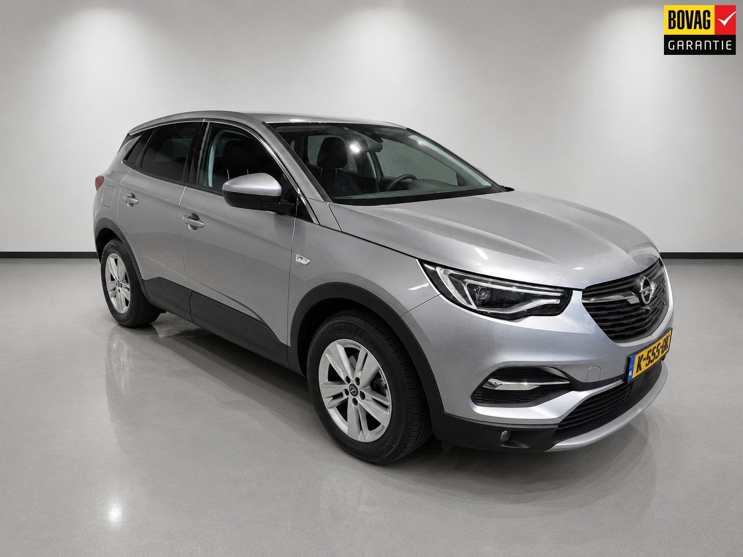 Opel Grandland X 1.2 Turbo Business Elegance I 360 Camera I, Auto's, Stof, Gebruikt, 1199 cc, Emergency brake assist