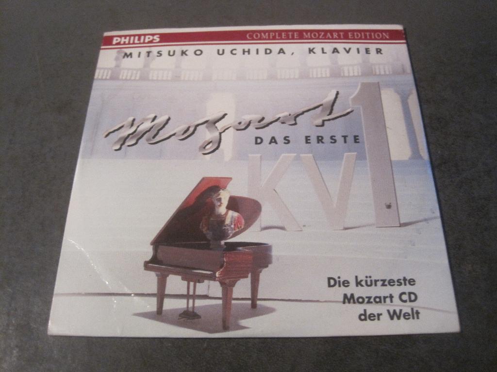 Die kürzeste Mozart CD der Welt Uchida piano Philips Promo, Ophalen of Verzenden, Classicisme, Zo goed als nieuw, Kamermuziek