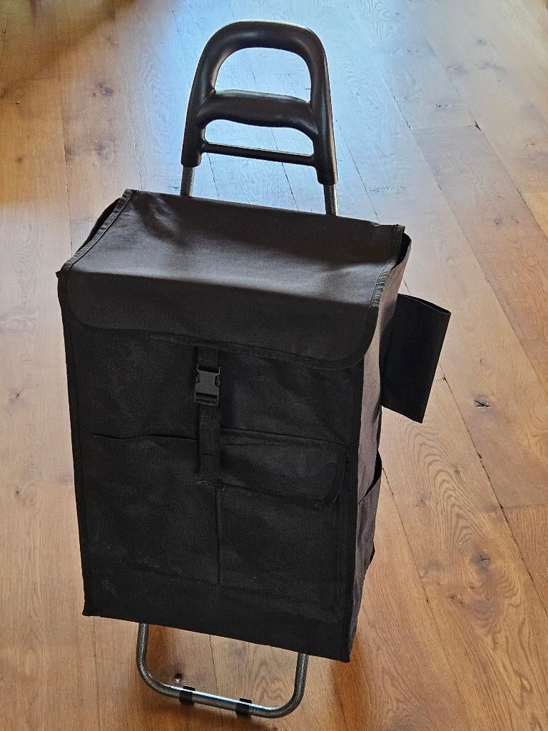Boodschappen karretje, Ophalen, 30 cm of meer, Gebruikt, Zwart