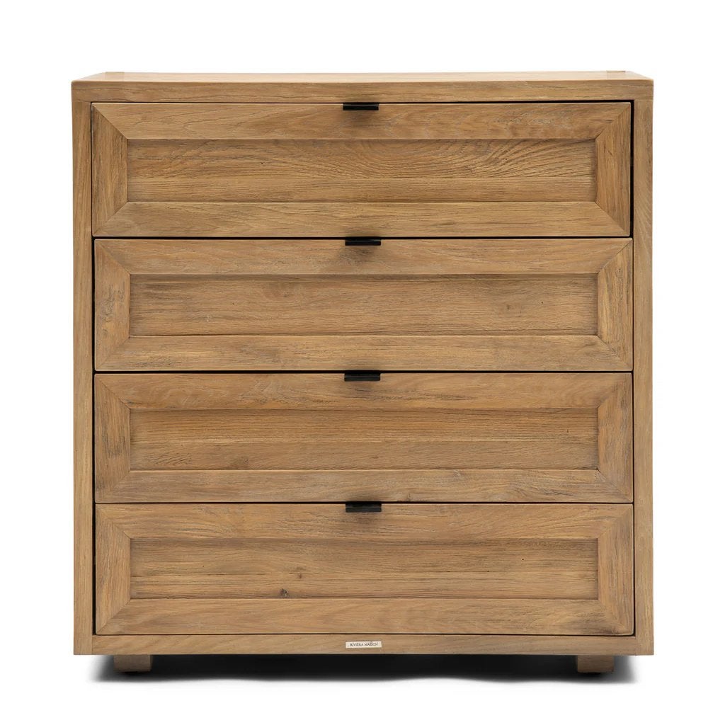 Riviera Maison Dressoir Del Rey Small, Ophalen, 50 tot 100 cm, Zo goed als nieuw, 3 of 4 laden