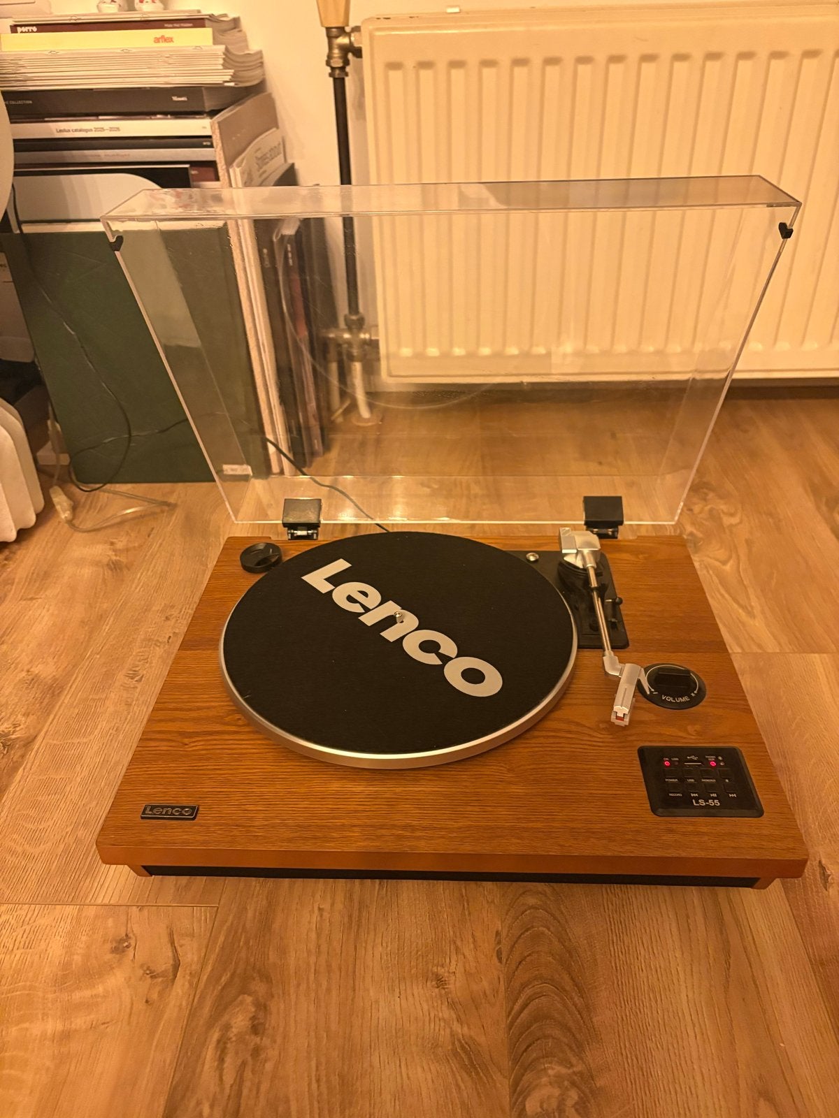 Lenco LS-55WA Platenspeler, Overige merken, Gebruikt, Ophalen of Verzenden, USB-aansluiting