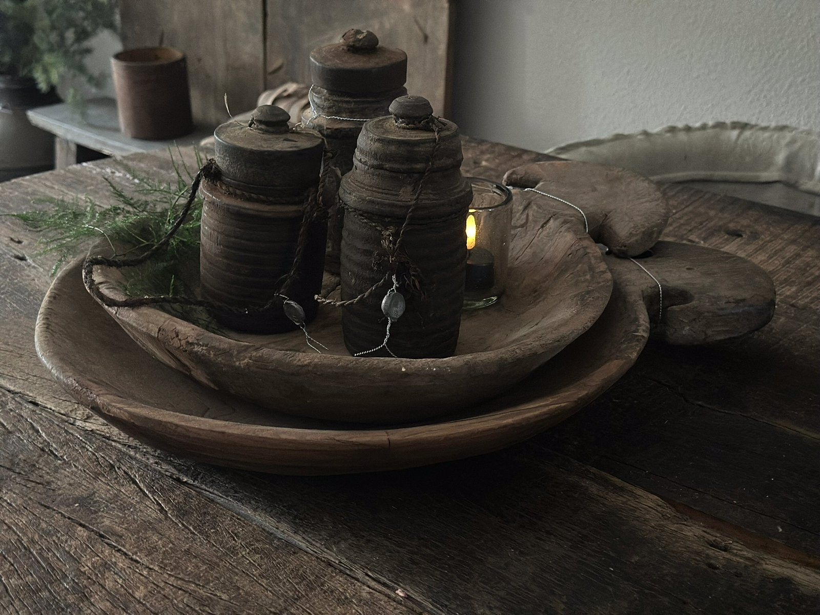 Oud houten kruikjes Hoffz, Ophalen of Verzenden, Nieuw