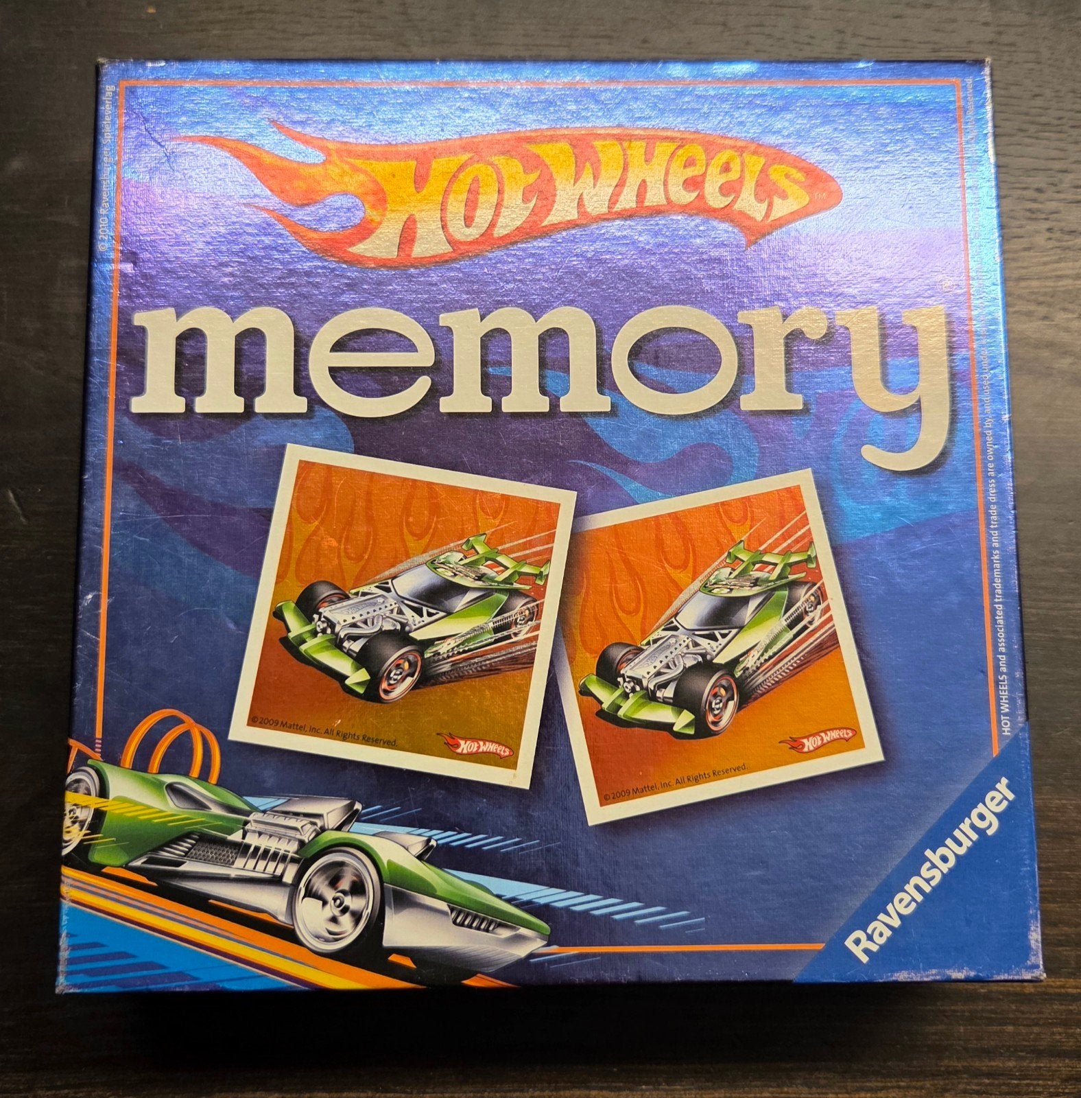 Hot Wheels Memory Spel - Ravensburger, Een of twee spelers, Ophalen of Verzenden, Gebruikt, Ravensburger