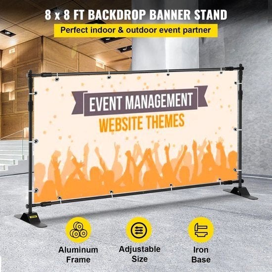 Backdrop - Backdrop Frame - Backdrops Fotografie - Backdrop, Corvance B.V., Verzenden, Nieuw, Corvancebol@gmail.com