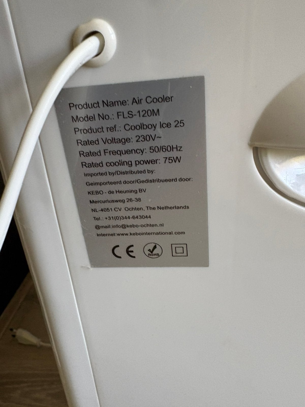 Air cooler, Witgoed en Apparatuur, Ophalen, Torenventilator