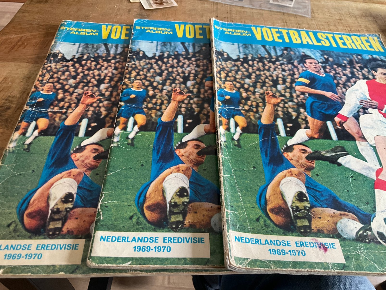 Van der hout albums 11 x incompleet 71/72 met JC, Verzamelen, Ophalen of Verzenden, Buitenlandse clubs, Poster, Plaatje of Sticker