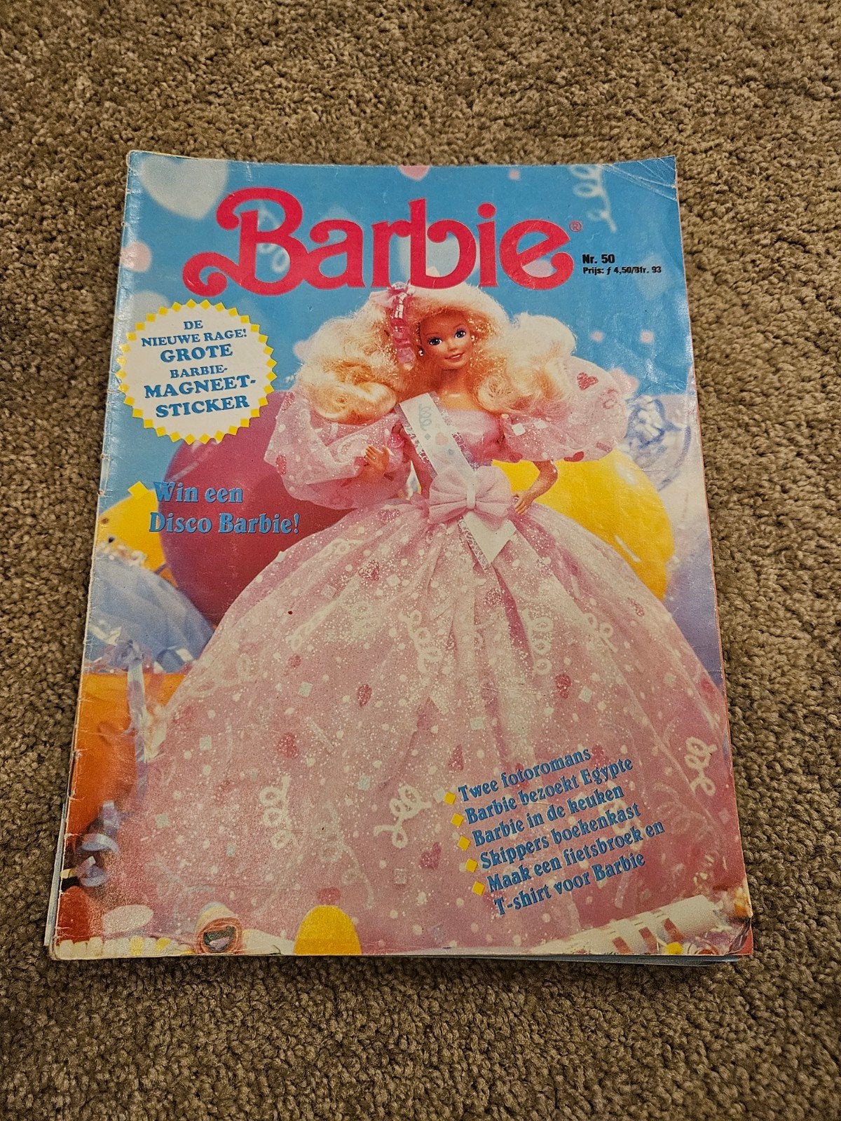 Vintage Barbie Magazines (1991-1995) - 13 stuks, Boeken, Ophalen of Verzenden, Zo goed als nieuw, Overige typen