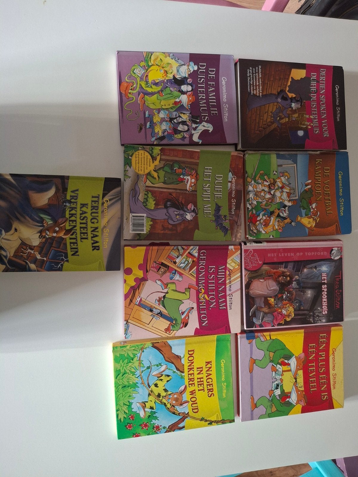 Geronimo Stilton boeken - Set van 9, Ophalen of Verzenden, Gelezen, Geronimo Stilton, Fictie algemeen