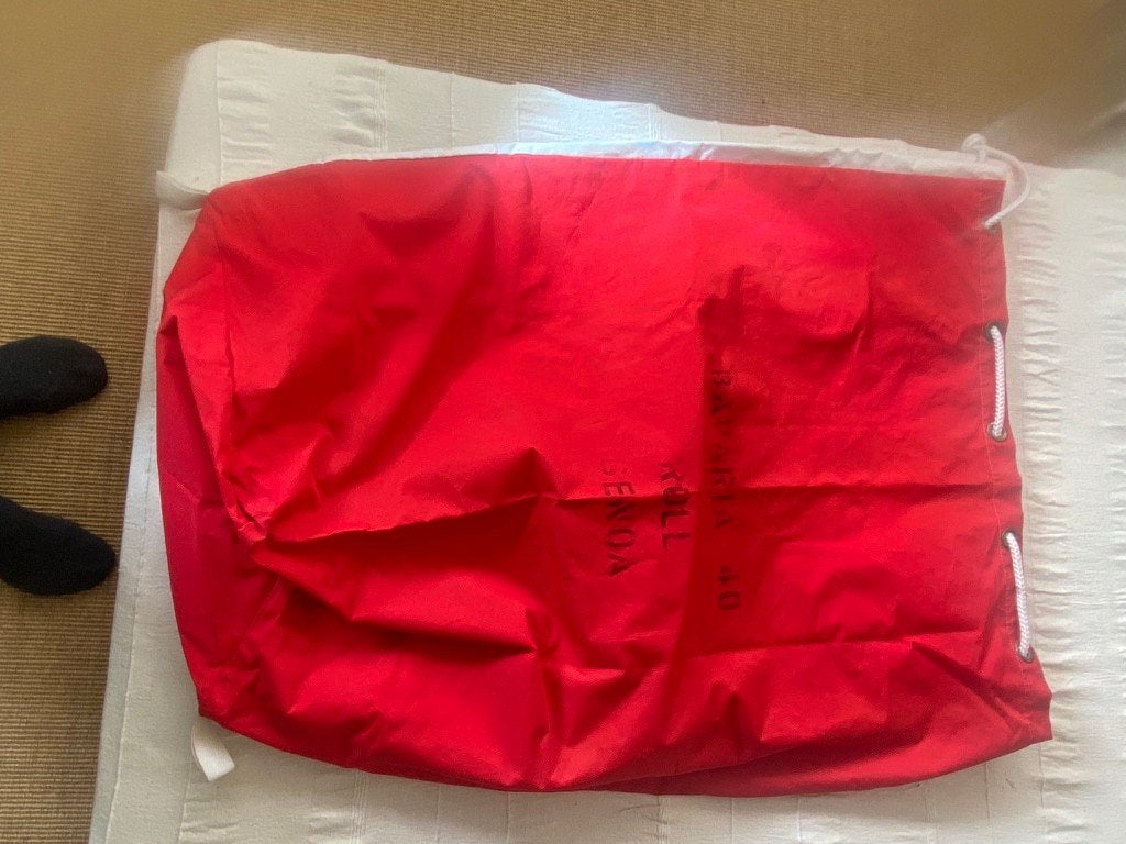 Grote canvas zeilzak in goede staat, Ophalen of Verzenden, Gebruikt