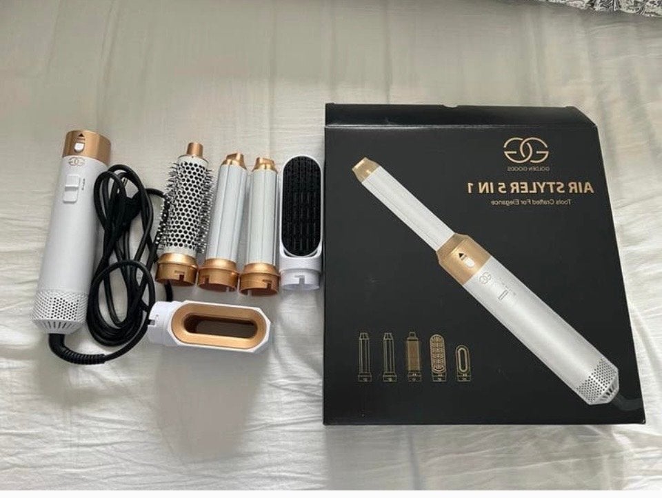 5-in-1 Air Styler voor Haarstyling, Ophalen of Verzenden, Zo goed als nieuw, Haarverzorging